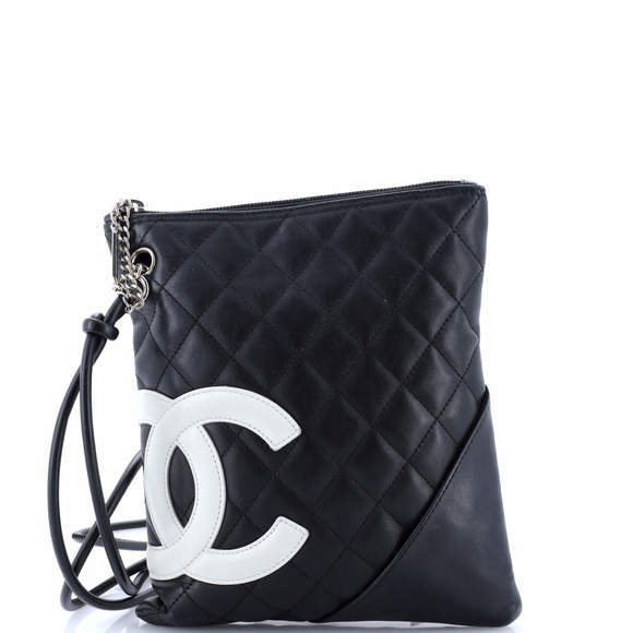 Chanel  Cambon Flat Messenger Quilted Leather - Picture 1 of 7